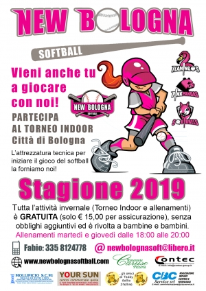 NEW BOLOGNA SOFTBALL - STAGIONE 2019